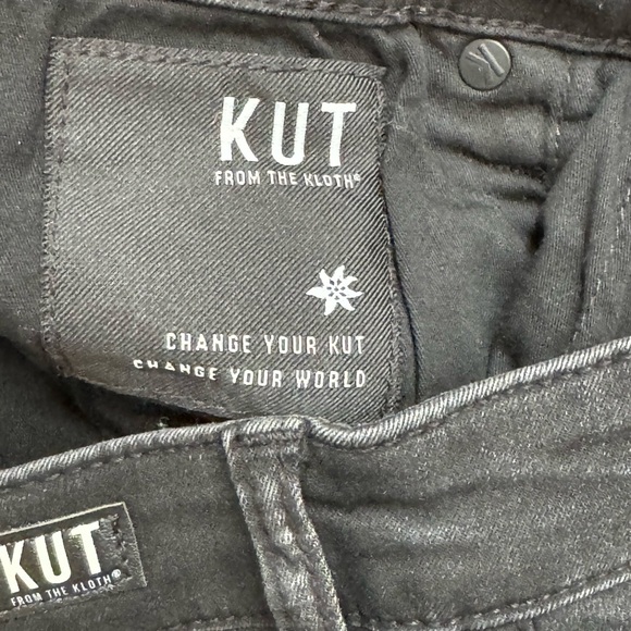 Kut Fab Ab Mom Jeans Black Size 4 - Picture 7 of 9